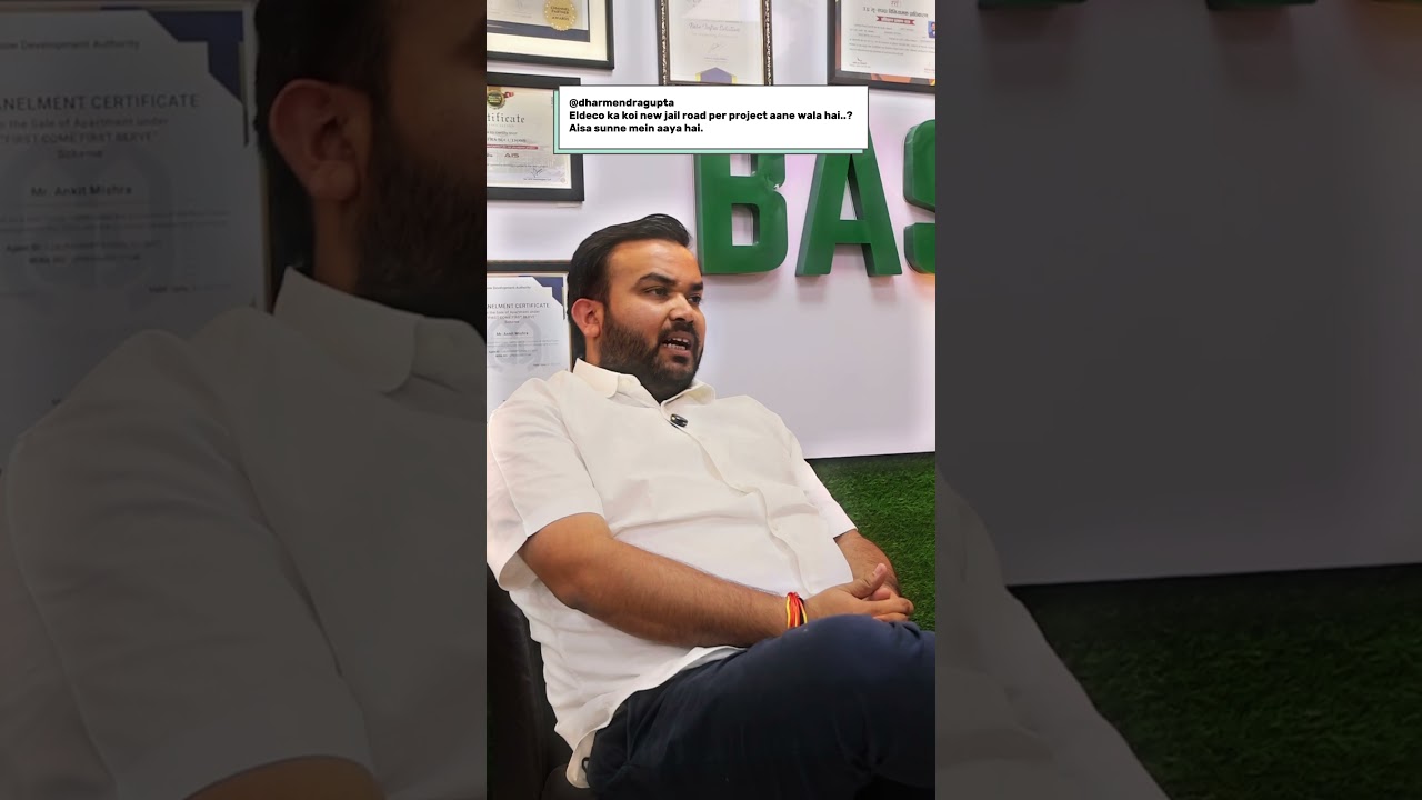 Eldeco ka Agla Bada Project Lucknow Mein! 🔥New Jail Road Pe