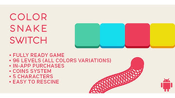 Color Snake Switch - Fun Arcade Game Android Template + easy to reskine + AdMob | Codecanyon