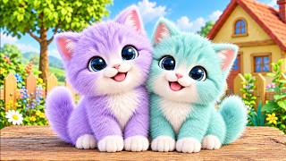 म्याऊ म्याऊ | Meow Meow Billi Karti | Hindi Rhyme For Kids | Balgeet In Hindi |