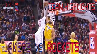 LAKERS vs ROCKETS | Full Game Highlights | January 18, 2020