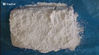 Gym chalk/ pink crunchy chalk covered Corn starch  #Asmr chalk crushing 