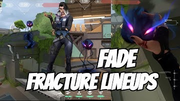 Best Fade Haunt Lineups on FRACTURE in #valorant 2025