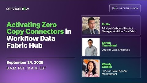 Fuel AI Agents & Workflows with real-time data: Zero Copy Connectors in Workflow Data Fabric Hub