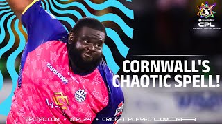 Rahkeem Cornwall Gets BATTERED Around in Tough Spell! | CPL Memories