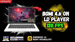 How to play Bgmi in PC/Laptop on LD Player 14 Emulator | BGMI 4.6 Update | #bgmi #bgmiemulator screenshot 1