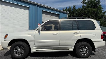 Working the height control on a 2001 Lexus LX470 