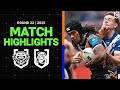 2025 NRL Round 22 Highlights: Wests Tigers vs Bulldogs 🏉