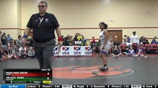 WOMEN (HS) 164 Marlynne Deede Utah Vs Melena Jones Missouri