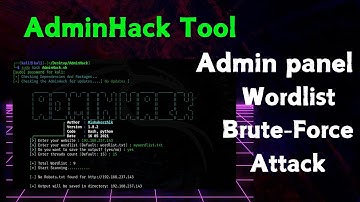 Admin Hack Tool Installation and Setup Penetration Testing Lab Tutorial