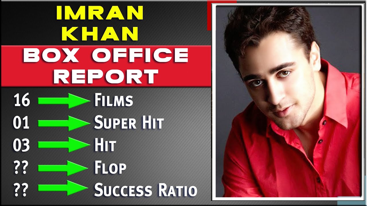 Imran Khan All Movies List, Hit and Flop Box Office Collection Analysis ...