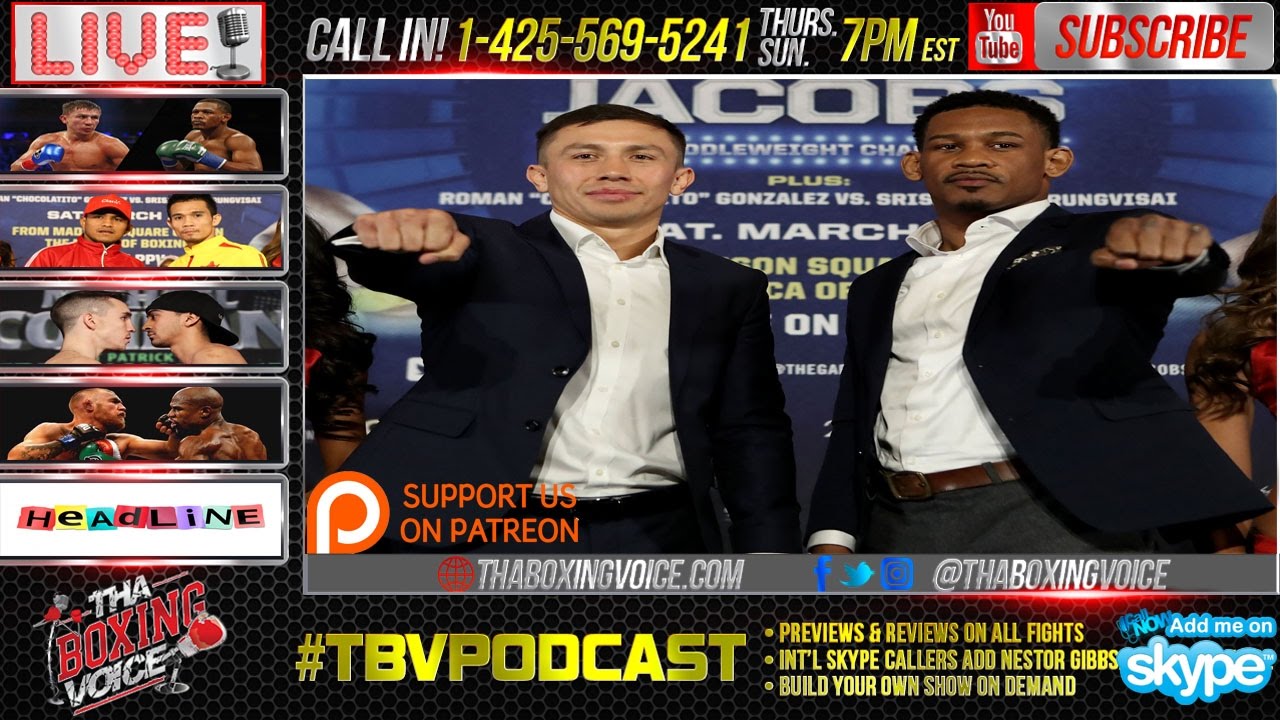 Call in, Gennady Golovkin vs Daniel Jacobs HBO PPV Preview