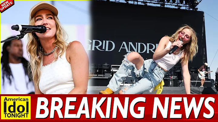 Ingrid Andress says she was 'drunk' during national anthem performance, will check into rehab