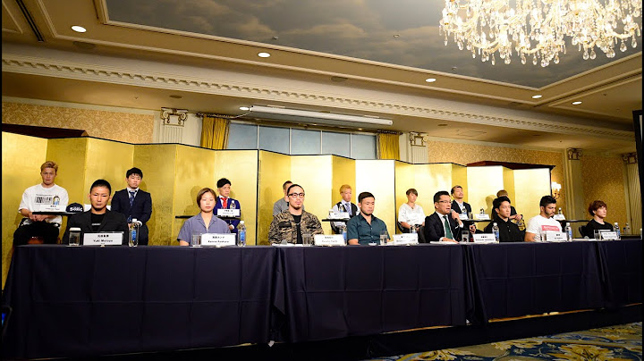 RIZIN.22 / RIZIN.23 対戦カード発表記者会見
