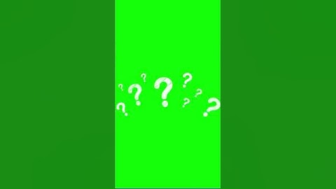 question mark vfx green screen #gaming #mincraft #vfx