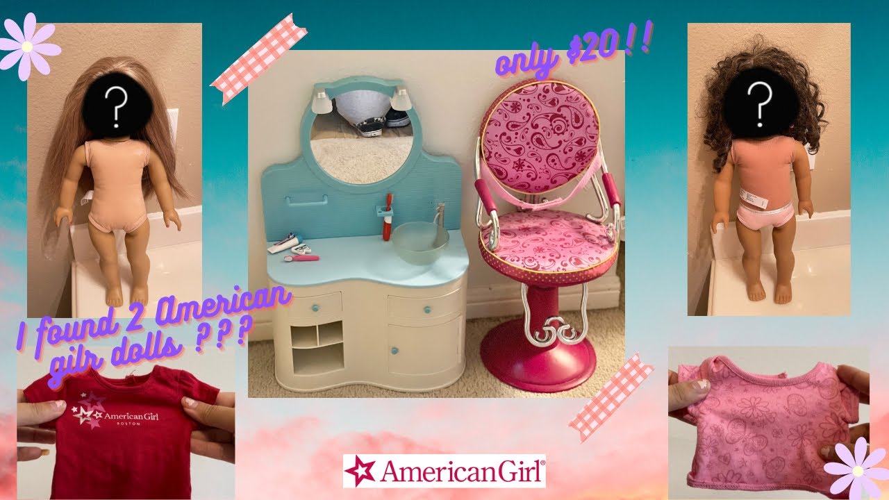 Находки на блошином рынке кукол American Girl!