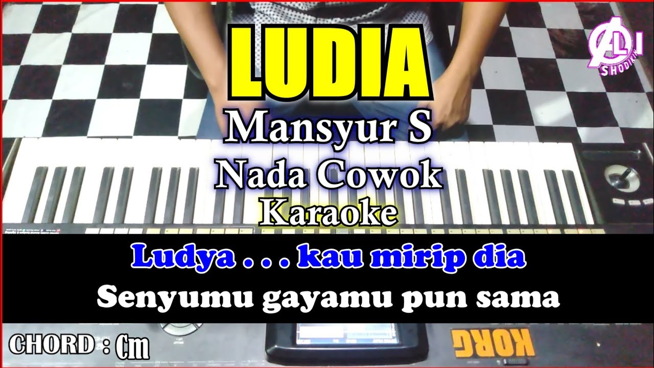 LUDYA Karaoke Mansyur s | Karaoke Dangdut Korg Pa3x (Chord&Lirik)