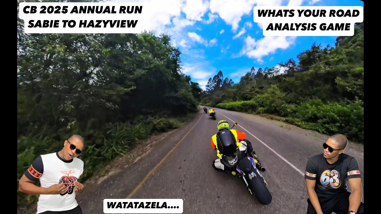 CELEBRITY BIKERS SA 2025 ANNUAL RUN SABIE TO HAZYVIEW STILL DOMINATED BY BMW S1000RR