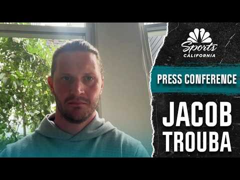 Defenseman Jacob Trouba eager to play with Macklin Celebrini, Sharks' young core | NBC Sports CA