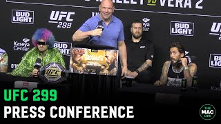 Ufc 299: Press Conference (Full)