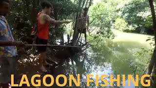 FISHING WITH LOCALS IN SRI LANKA - LAGOON