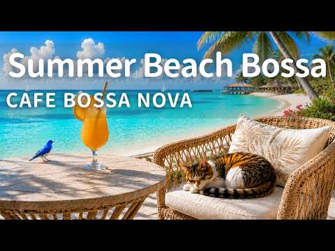 Relaxing Cafe Bossa Nova for Work, Study & Focus | 2 Hours Summer Vacation Bossa 【作業用BGM・カフェBGM】