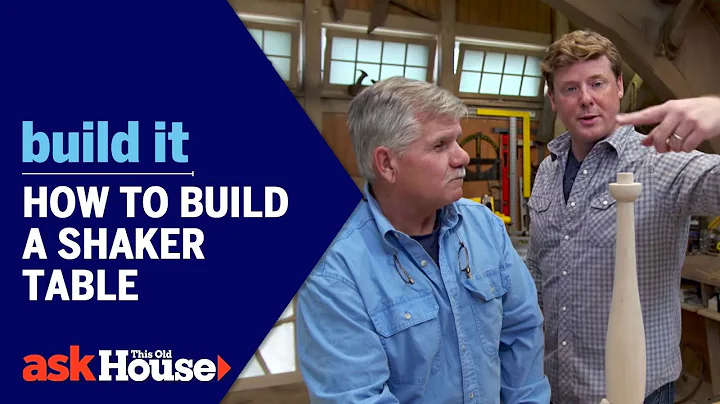 How to Build a Shaker Table | Build It | Ask This Old House