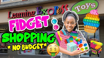 FIDGET TOY SHOPPING + HAUL | *NO BUDGET* AT LEARNING EXPRESS | Layla Bayla Layla Land
