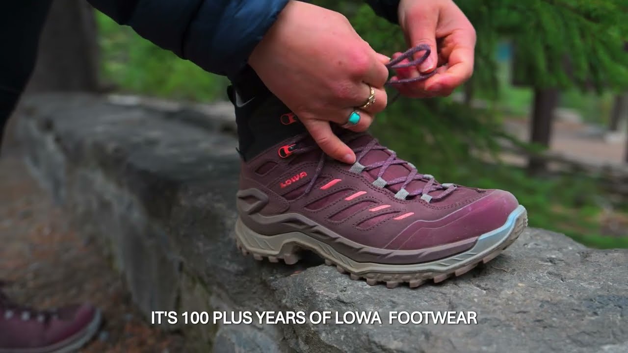 Preview of Lowa Innovo GTX Mid Hiking Boots - Men's Video
