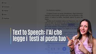 Text to Speech: l'AI che legge i  testi al posto tuo