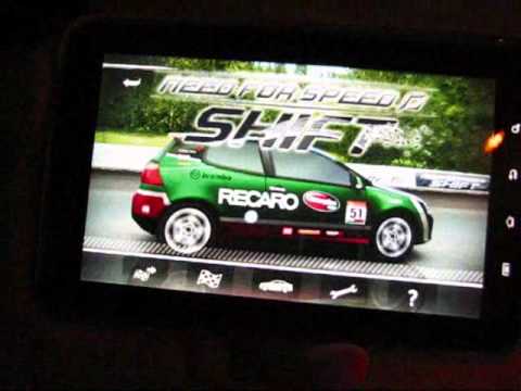 Galaxy Tab Gaming - Need For Speed Shift