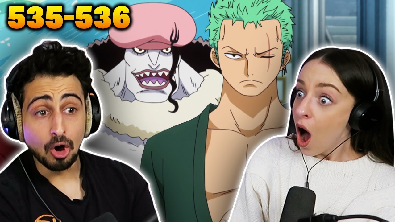 ZORO SHOCKED US! *ONE PIECE* Episodes 535 & 536 REACTIONS!
