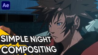 Anime Compositing - Nighttime Lighting Tutorial