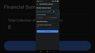 Swajal Mitra App Guide | How to Enter Monthly Tariff & expenditure Entry (Step-by-Step) screenshot 5