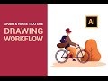 Illustrator Tutorial: Flat Illustration With Grain And Noise Texture