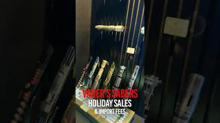 Holiday Sales & Tariffs | Vader’s Sabers @LightsaberCulture