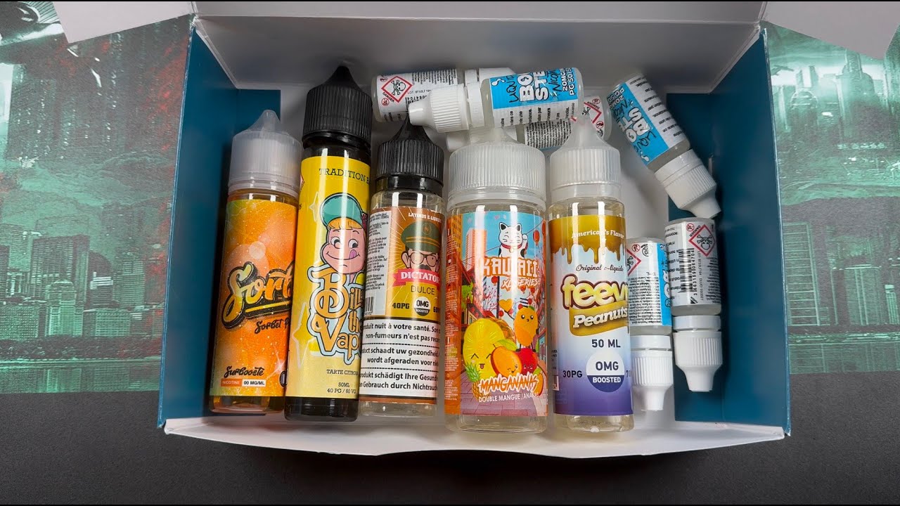 Liquidbox Dcouvreur de Eliquides - Revue Packs  BreakingVap