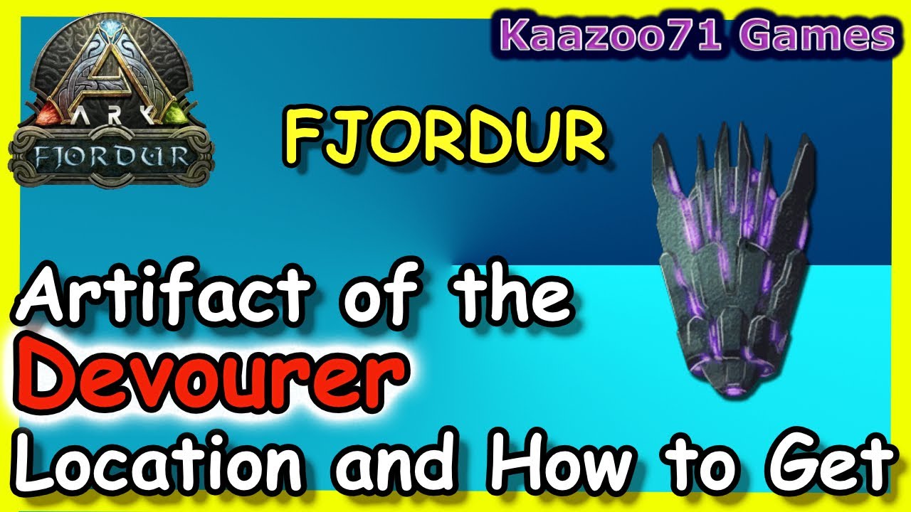 Artifact of the Devourer Ark Fjordur - Location 💥 - YouTube
