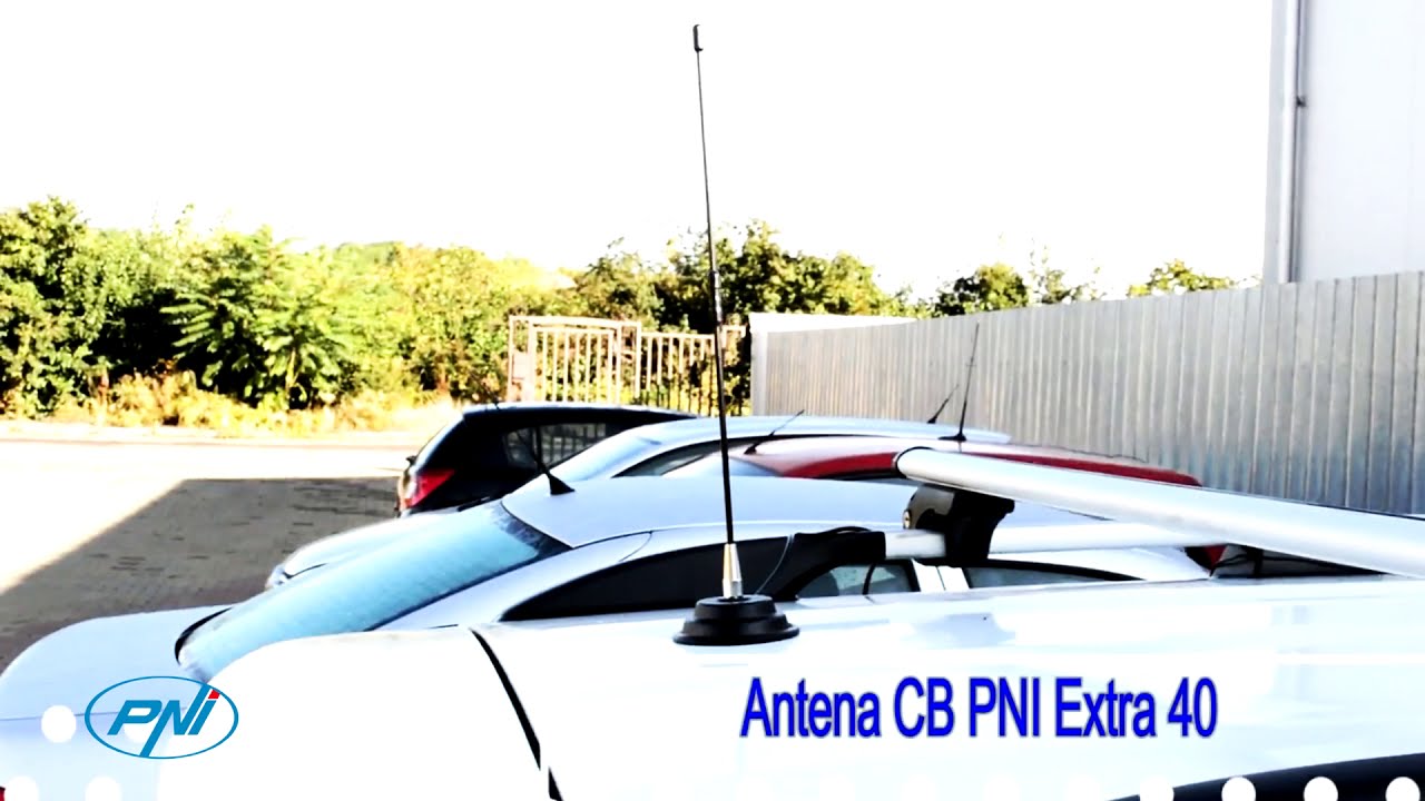 Video: Magnetická CB anténa PNI-EXTRA40