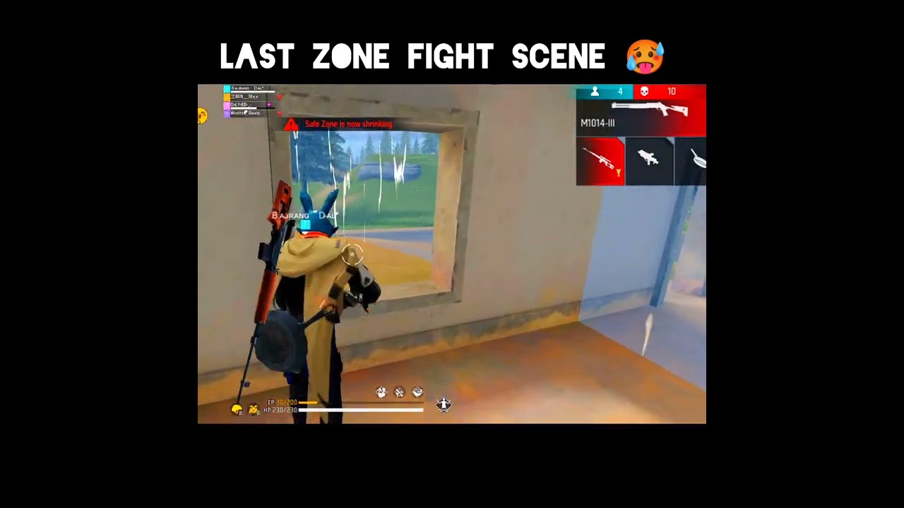 Last Zone Fight scene 🥵 can I survive 🤨🤯 