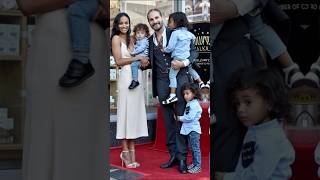 Zoe Saldana and Marco Perego Beautiful Family & 3 Kids❤😍#celebrity #hollywood #family #love #shorts