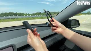 Fix the Tesla Glovebox USB Problem! Easy Access with Extension Cable & 4-in-1 Hub