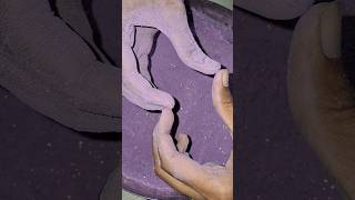 Glitterish Powdery Reform💜✨️#asmr #oddlysatisfying#gymchalk#gymchalkreforms#asmrcrumble#satisfying