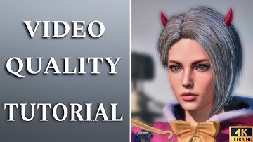 PUBG MOBILE FULL HD QUALITY TUTORIAL 😍 - 4K ULTRA HIGH QUALITY TUTORIAL 🔥- VIDEO QUALITY TUTORIAL 💋