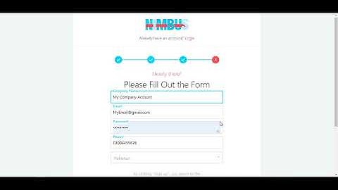 Creating Account in Cloud Retail POS, Nimbus (Eng)