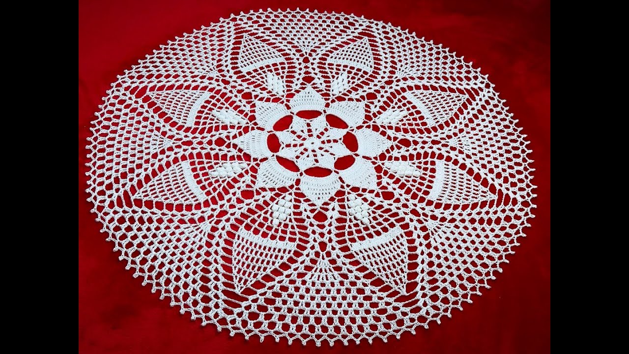 #99 PRECIOSA CARPETA #lace#tejidos#crochet#carpetas