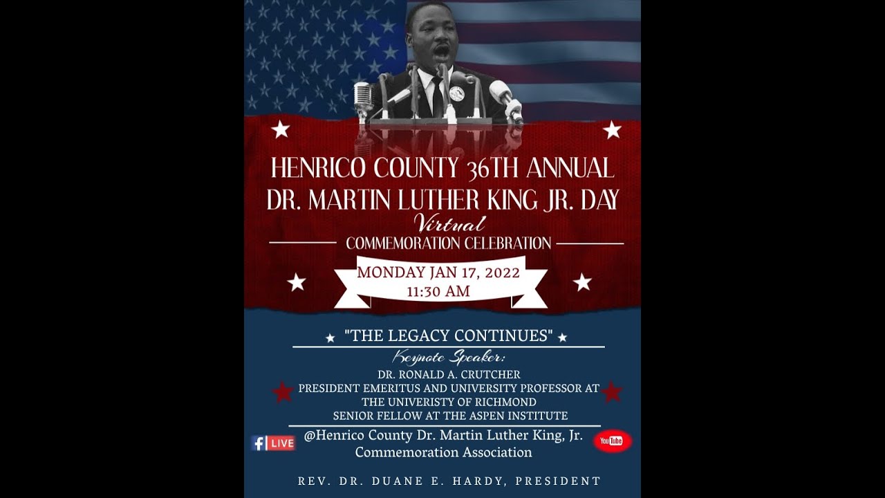 36th Annual Henrico County Dr. Martin Luther King, Jr. Commemoration ...