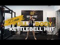 23 min kettlebell full body hiit workout