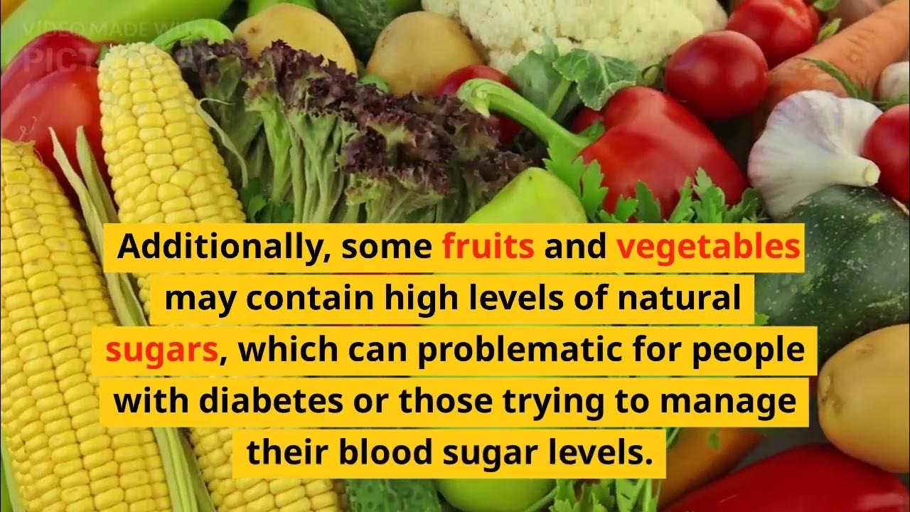 The advantages and disadvantages of fruits and vegetables YouTube