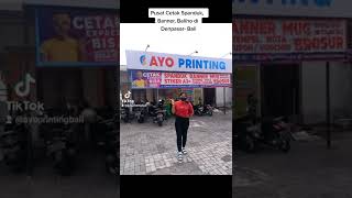 Tempat cetak spanduk banner, baliho murah di denpasar bali wa 087764545107