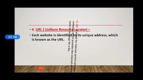 Class 4 Computer Science Chapter 9-The internet-web browser